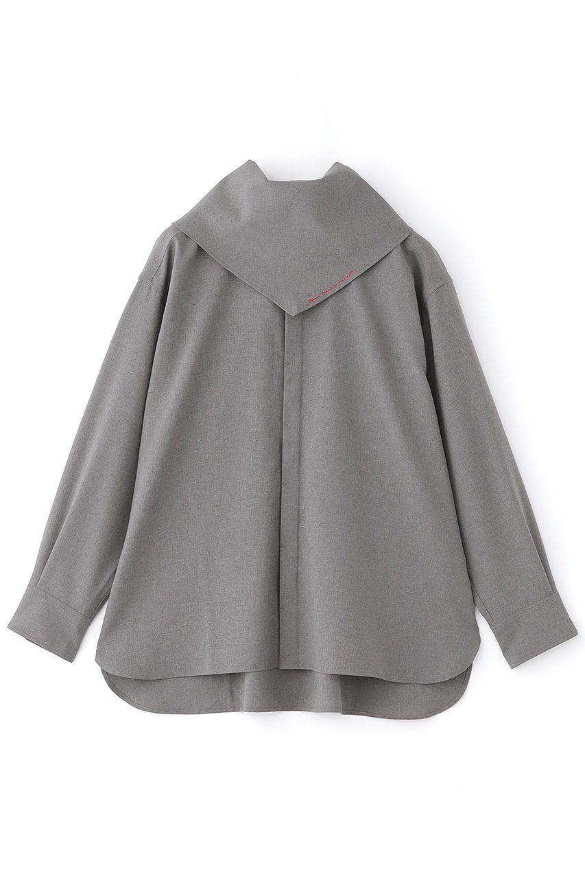 【エコアルフ/ECOALF】のACT リラックス シャツ 【日本限定】 インテリア・キッズ・メンズ・レディースファッション・服の通販 founy(ファニー) 　ファッション　Fashion　レディースファッション　Fashion for Women　トップス・カットソー　Cut & Sew Tops　シャツ・ブラウス・オフィスカジュアル　Elegant Blouses & Button-Ups　おすすめ　Recommended / Our Picks　スリーブ　Sleeve, Long Sleeve / Short Sleeve　セットアップ　Set-Up, Coordinated Outfit　ドレープ　Drape, Draping Fabric　リラックス　Relax, Relaxed Fit　ロング　Long, Long-Length　グレー|ID: prp329100004877834 ipo3291000000036387479