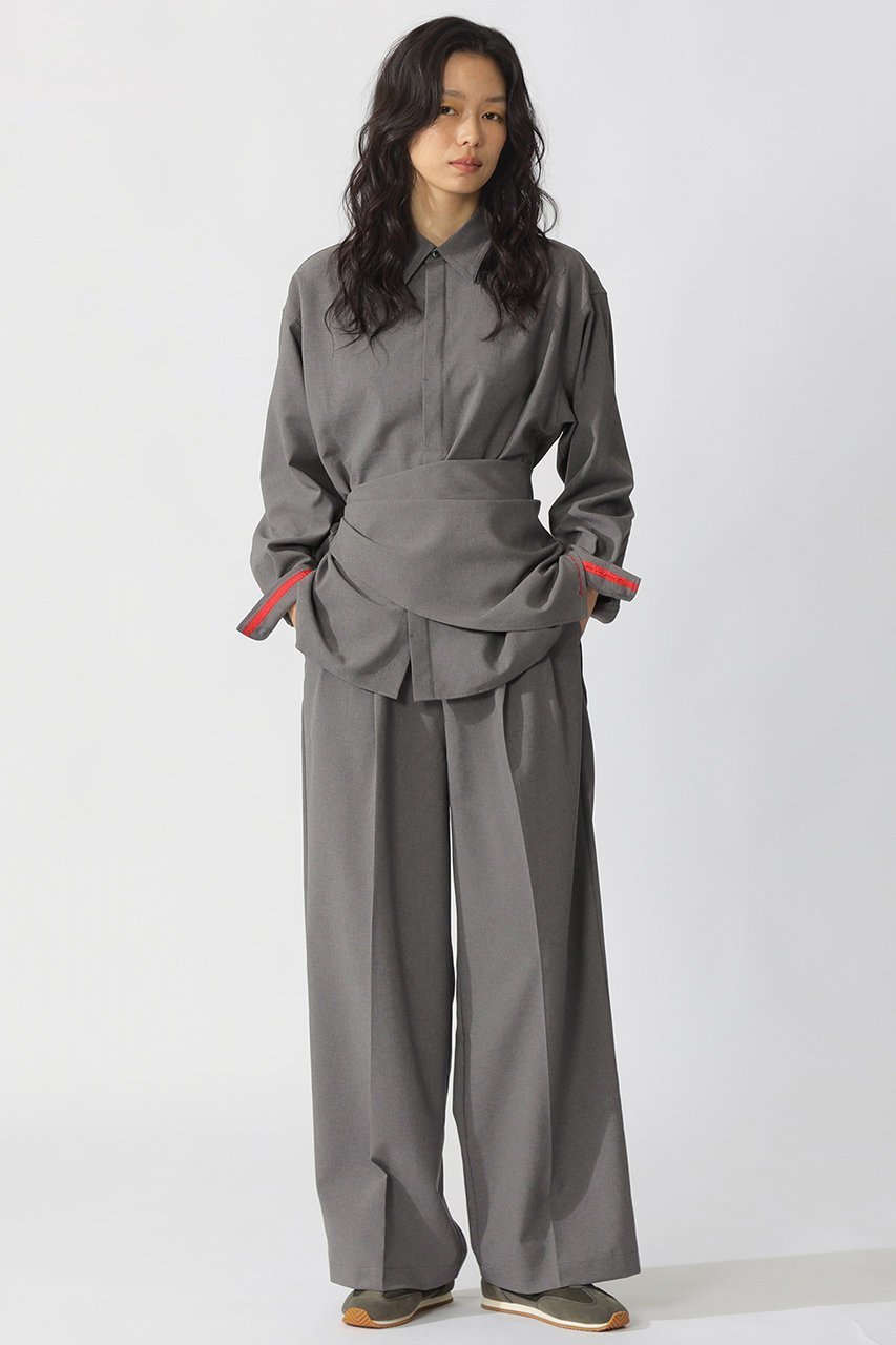 【エコアルフ/ECOALF】のACT リラックス シャツ 【日本限定】 人気、トレンドファッション・服の通販 founy(ファニー) 　ファッション　Fashion　レディースファッション　Fashion for Women　トップス・カットソー　Cut & Sew Tops　シャツ・ブラウス・オフィスカジュアル　Elegant Blouses & Button-Ups　おすすめ　Recommended / Our Picks　スリーブ　Sleeve, Long Sleeve / Short Sleeve　セットアップ　Set-Up, Coordinated Outfit　ドレープ　Drape, Draping Fabric　リラックス　Relax, Relaxed Fit　ロング　Long, Long-Length　other-4|ID: prp329100004877834 ipo3291000000036387482