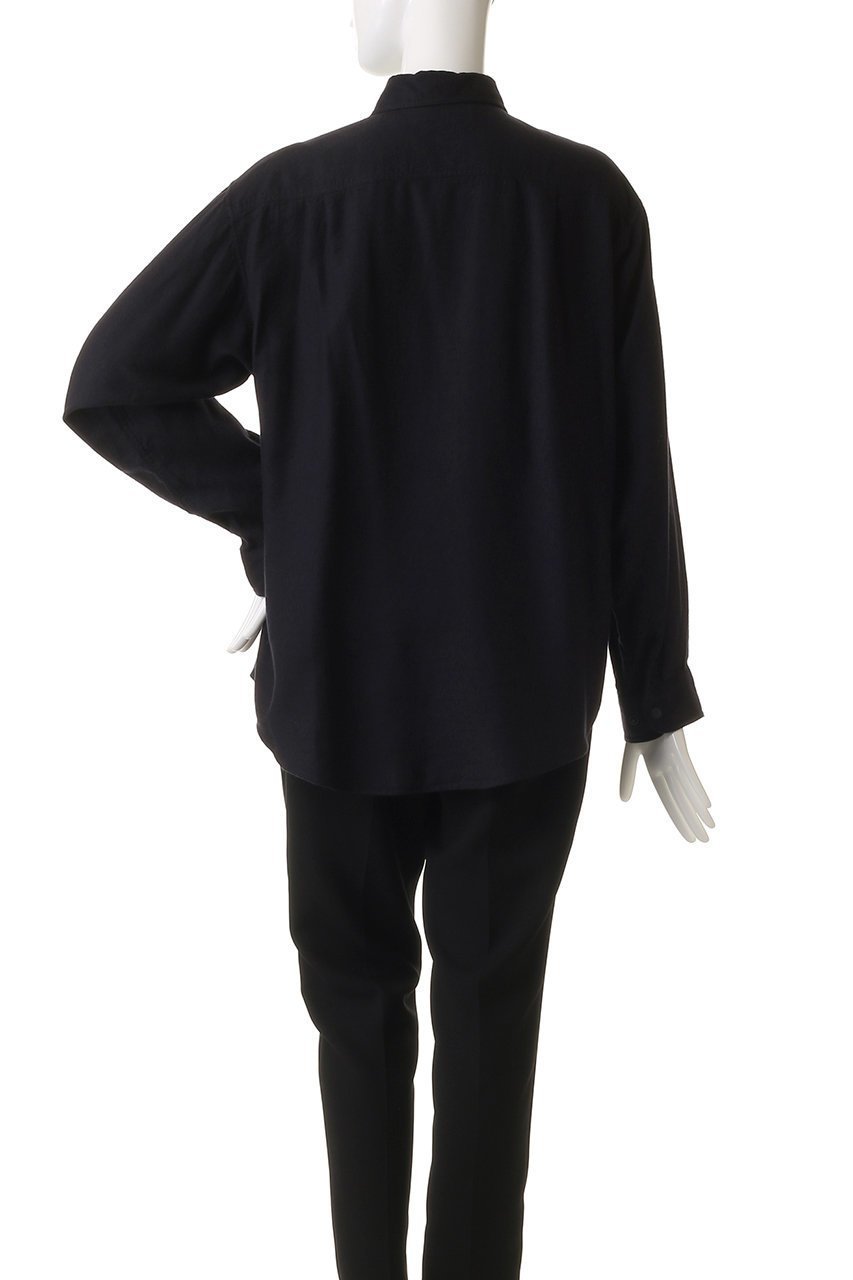 【イレーヴ/YLEVE】の【UNISEX】【Y】BRUSHED オーガニック コットン テンセル スナップ シャツ 人気、トレンドファッション・服の通販 founy(ファニー) 　ファッション　Fashion　レディースファッション　Fashion for Women　トップス・カットソー　Cut & Sew Tops　シャツ・ブラウス・オフィスカジュアル　Elegant Blouses & Button-Ups　ユニセックス　Unisex, Genderless　オーガニック　Organic Cotton　スリーブ　Sleeve, Long Sleeve / Short Sleeve　ロング　Long, Long-Length　other-4|ID: prp329100004877844 ipo3291000000036387617