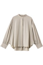 【フローレント/FLORENT】の2WAY バンドカラー フライフロント ブラウス 人気、トレンドファッション・服の通販 founy(ファニー) ファッション Fashion レディースファッション Fashion for Women トップス・カットソー Cut & Sew Tops シャツ・ブラウス・オフィスカジュアル Elegant Blouses & Button-Ups ギャザー Gathered, Ruffled ストレッチ Stretch, Stretchy Fabric スリーブ Sleeve, Long Sleeve / Short Sleeve フロント Front, Front Design ロング Long, Long-Length thumbnail グレージュ|ID: prp329100004877845 ipo3291000000036387632