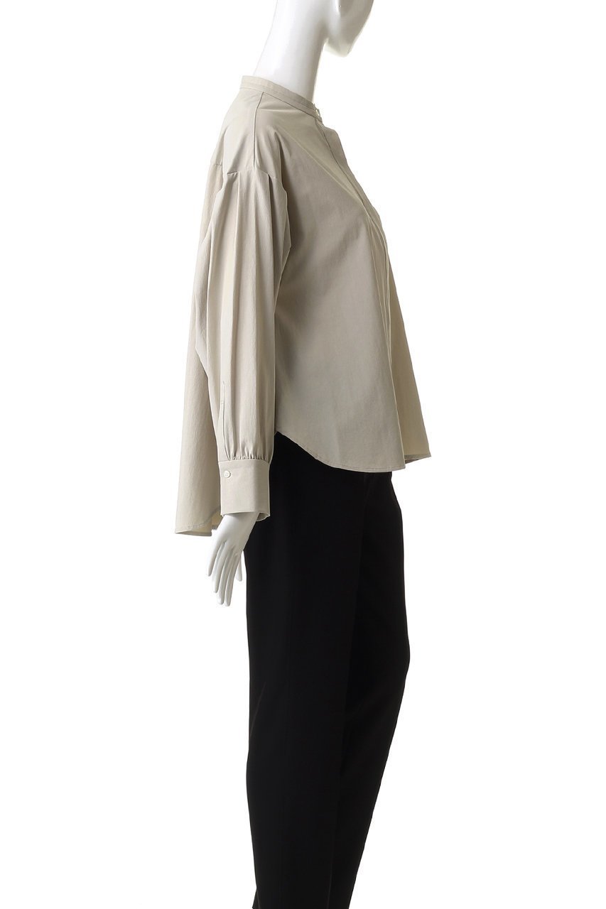 【フローレント/FLORENT】の2WAY バンドカラー フライフロント ブラウス 人気、トレンドファッション・服の通販 founy(ファニー) 　ファッション　Fashion　レディースファッション　Fashion for Women　トップス・カットソー　Cut & Sew Tops　シャツ・ブラウス・オフィスカジュアル　Elegant Blouses & Button-Ups　ギャザー　Gathered, Ruffled　ストレッチ　Stretch, Stretchy Fabric　スリーブ　Sleeve, Long Sleeve / Short Sleeve　フロント　Front, Front Design　ロング　Long, Long-Length　other-3|ID: prp329100004877845 ipo3291000000036387634