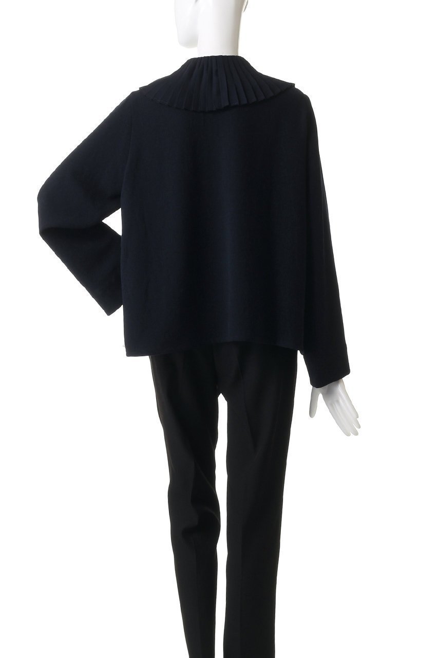 【ミズイロ インド/mizuiro ind】のプリーツカラーシャツプルオーバー 人気、トレンドファッション・服の通販 founy(ファニー) 　ファッション　Fashion　レディースファッション　Fashion for Women　トップス・カットソー　Cut & Sew Tops　シャツ・ブラウス・オフィスカジュアル　Elegant Blouses & Button-Ups　カジュアルプルオーバー・ニットトップス　Pullovers & Knit Tops / Casual Pullovers　おすすめ　Recommended / Our Picks　インナー　Innerwear　オケージョン　Occasion Wear　ショート　Short, Short Length　スウェット / スエット　Sweatshirt, Sweatwear　スリーブ　Sleeve, Long Sleeve / Short Sleeve　ドレープ　Drape, Draping Fabric　プリーツ　Pleats, Pleated　ボトム　Bottoms, Lower Wear　エレガント 上品　Elegant　other-4|ID: prp329100004877868 ipo3291000000036387888