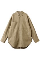 【プランク プロジェクト/PRANK PROJECT】のシンセティックレザーオーバーシャツ 人気、トレンドファッション・服の通販 founy(ファニー) ファッション Fashion レディースファッション Fashion for Women トップス・カットソー Cut & Sew Tops シャツ・ブラウス・オフィスカジュアル Elegant Blouses & Button-Ups スリーブ Sleeve, Long Sleeve / Short Sleeve フェイクレザー Faux Leather, PU Leather マニッシュ Mannish, Boyish リラックス Relax, Relaxed Fit ロング Long, Long-Length thumbnail YEL(イエロー)|ID: prp329100004877883 ipo3291000000036388011