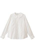 【ビリティス ディセッタン/Bilitis dix-sept ans】のレースシャツブラウス 人気、トレンドファッション・服の通販 founy(ファニー) ファッション Fashion レディースファッション Fashion for Women トップス・カットソー Cut & Sew Tops シャツ・ブラウス・オフィスカジュアル Elegant Blouses & Button-Ups インナー Innerwear カーディガン Cardigan, Knitwear シンプル Simple, Minimal ジャケット Jacket, Outerwear スリーブ Sleeve, Long Sleeve / Short Sleeve レース Lace, Lace Fabric ロング Long, Long-Length エレガント 上品 Elegant thumbnail ホワイト|ID: prp329100004877889 ipo3291000000036388078