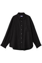 【メゾンスペシャル/MAISON SPECIAL】の【UNISEX】TR梳毛ライク Regular-Overシャツ 人気、トレンドファッション・服の通販 founy(ファニー) ファッション Fashion レディースファッション Fashion for Women トップス・カットソー Cut & Sew Tops シャツ・ブラウス・オフィスカジュアル Elegant Blouses & Button-Ups ユニセックス Unisex, Genderless シンプル Simple, Minimal スリーブ Sleeve, Long Sleeve / Short Sleeve ボトム Bottoms, Lower Wear レギュラー Regular, Standard Fit ロング Long, Long-Length エレガント 上品 Elegant thumbnail BLK(ブラック)|ID: prp329100004877898 ipo3291000000036388153