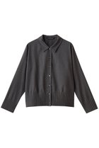 【ミズイロ インド/mizuiro ind】のプリーツヘムシャツ 人気、トレンドファッション・服の通販 founy(ファニー) ファッション Fashion レディースファッション Fashion for Women トップス・カットソー Cut & Sew Tops シャツ・ブラウス・オフィスカジュアル Elegant Blouses & Button-Ups シンプル Simple, Minimal スタイリッシュ Stylish, Fashionable スリーブ Sleeve, Long Sleeve / Short Sleeve プリーツ Pleats, Pleated ロング Long, Long-Length エレガント 上品 Elegant thumbnail gray|ID: prp329100004877902 ipo3291000000036388174