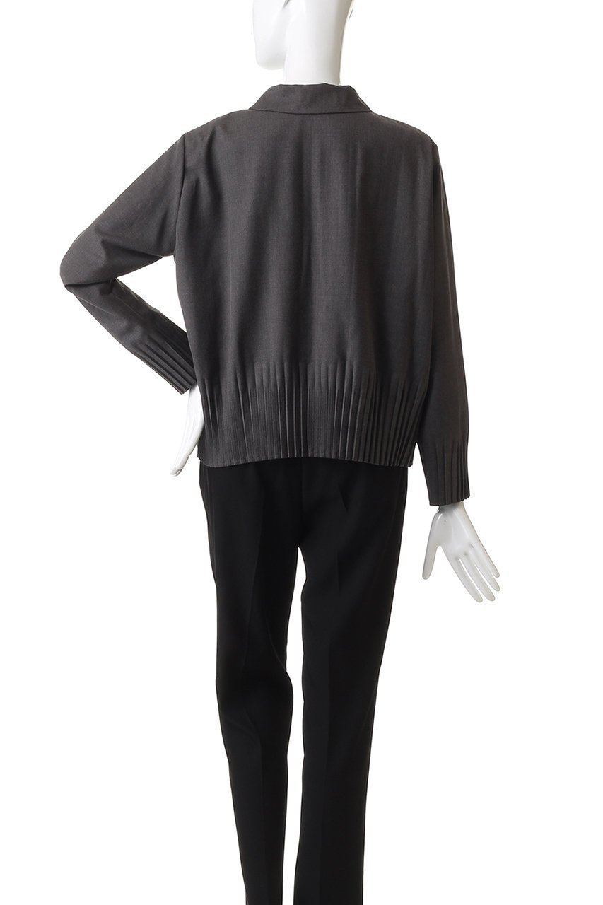 【ミズイロ インド/mizuiro ind】のプリーツヘムシャツ 人気、トレンドファッション・服の通販 founy(ファニー) 　ファッション　Fashion　レディースファッション　Fashion for Women　トップス・カットソー　Cut & Sew Tops　シャツ・ブラウス・オフィスカジュアル　Elegant Blouses & Button-Ups　シンプル　Simple, Minimal　スタイリッシュ　Stylish, Fashionable　スリーブ　Sleeve, Long Sleeve / Short Sleeve　プリーツ　Pleats, Pleated　ロング　Long, Long-Length　エレガント 上品　Elegant　other-4|ID: prp329100004877902 ipo3291000000036388183