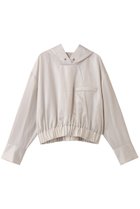 【スタニングルアー/STUNNING LURE】の【Waltz】サテンクロップドフーディ 人気、トレンドファッション・服の通販 founy(ファニー) ファッション Fashion レディースファッション Fashion for Women トップス・カットソー Cut & Sew Tops シャツ・ブラウス・オフィスカジュアル Elegant Blouses & Button-Ups エレガント 上品 Elegant サテン Satin, Glossy Fabric スポーティ Sporty, Casual Athletic スリーブ Sleeve, Long Sleeve / Short Sleeve バランス Balance, Style Balance フロント Front, Front Design ポケット Pocket, Pocket Detail リラックス Relax, Relaxed Fit ロング Long, Long-Length 再入荷 Restock / Back in Stock thumbnail アイボリー|ID: prp329100004877904 ipo3291000000036388188