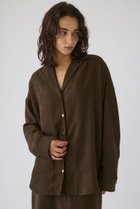 【リムアーク/RIM.ARK】のOpen collor F/Suede shirt JK/シャツ カーキ|ID: prp329100004877905 ipo3291000000037013402