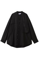 【ナゴンスタンス/nagonstans】のloose shirt/シャツ 人気、トレンドファッション・服の通販 founy(ファニー) ファッション Fashion レディースファッション Fashion for Women トップス・カットソー Cut & Sew Tops シャツ・ブラウス・オフィスカジュアル Elegant Blouses & Button-Ups アシンメトリー Asymmetrical Style スリーブ Sleeve, Long Sleeve / Short Sleeve ポケット Pocket, Pocket Detail ルーズ Loose, Oversized ロング Long, Long-Length thumbnail Black|ID: prp329100004877913 ipo3291000000036388258