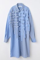 【エンフォルド/ENFOLD】のGRID SHIRT/シャツ 人気、トレンドファッション・服の通販 founy(ファニー) ファッション Fashion レディースファッション Fashion for Women トップス・カットソー Cut & Sew Tops シャツ・ブラウス・オフィスカジュアル Elegant Blouses & Button-Ups スリーブ Sleeve, Long Sleeve / Short Sleeve ロング Long, Long-Length thumbnail ブルー|ID: prp329100004877914 ipo3291000000036388263