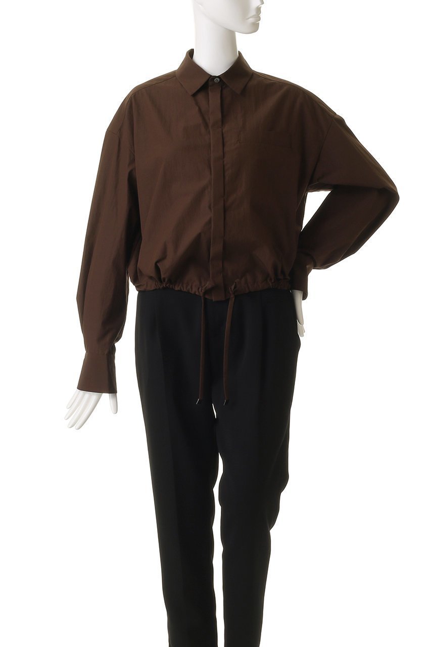 【ピアッカセッテ/ph7+】のウエストドローストリングシャツ 人気、トレンドファッション・服の通販 founy(ファニー) ファッション Fashion レディースファッション Fashion for Women トップス・カットソー Cut & Sew Tops シャツ・ブラウス・オフィスカジュアル Elegant Blouses & Button-Ups ギャザー Gathered, Ruffled クラシカル Classical, Vintage-Inspired シンプル Simple, Minimal スリーブ Sleeve, Long Sleeve / Short Sleeve デニム Denim, Jeans Material ドローストリング Drawstring, Pull Cord ロング Long, Long-Length other-6|ID: prp329100004877929 ipo3291000000036388446