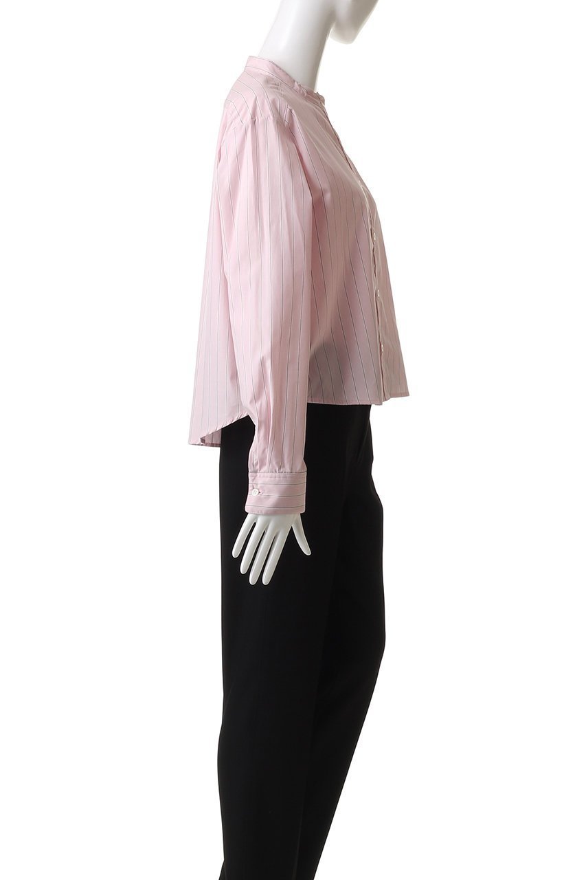 【ミディウミ/MidiUmi】のpatterned short shirt シャツ 人気、トレンドファッション・服の通販 founy(ファニー) 　ファッション　Fashion　レディースファッション　Fashion for Women　トップス・カットソー　Cut & Sew Tops　シャツ・ブラウス・オフィスカジュアル　Elegant Blouses & Button-Ups　ロングTシャツ・Tシャツ　Longline T-Shirts & Tees　クロップド　Cropped, Short Length　シンプル　Simple, Minimal　ストライプ　Stripe, Striped Pattern　スリーブ　Sleeve, Long Sleeve / Short Sleeve　トレンド　Trend, Trending Now　フェミニン　Feminine, Girly　ベーシック　Basic, Essential　ロング　Long, Long-Length　other-3|ID: prp329100004877933 ipo3291000000036388487