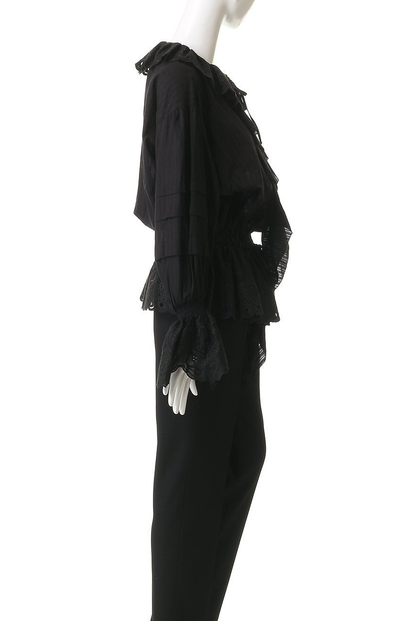 【プランク プロジェクト/PRANK PROJECT】のエンブロイダリーラッフルブラウス 人気、トレンドファッション・服の通販 founy(ファニー) ファッション Fashion レディースファッション Fashion for Women トップス・カットソー Cut & Sew Tops シャツ・ブラウス・オフィスカジュアル Elegant Blouses & Button-Ups おすすめ Recommended / Our Picks ジャケット Jacket, Outerwear スリーブ Sleeve, Long Sleeve / Short Sleeve フリル Frill, Ruffle マニッシュ Mannish, Boyish ラッフル Ruffle, Frill ロング Long, Long-Length 冬 Winter / This Winter 春 Spring other-3|ID: prp329100004877935 ipo3291000000036388513