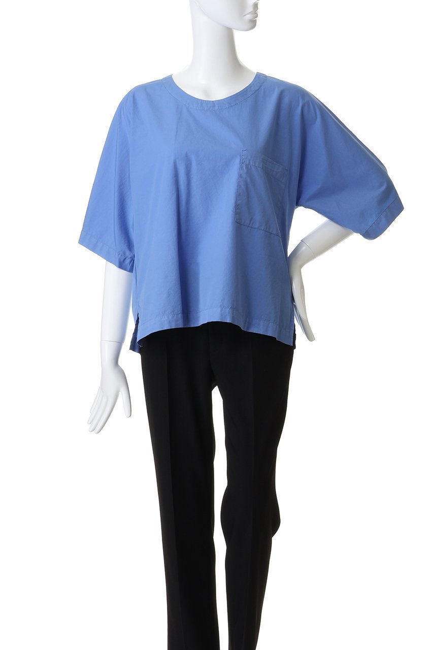 【エリオポール/heliopole】の【BARENA】TOP OLIVER ブラウス 人気、トレンドファッション・服の通販 founy(ファニー) 　ファッション　Fashion　レディースファッション　Fashion for Women　トップス・カットソー　Cut & Sew Tops　シャツ・ブラウス・オフィスカジュアル　Elegant Blouses & Button-Ups　ショート　Short, Short Length　シンプル　Simple, Minimal　スリット　Slit, Slit Detail　スリーブ　Sleeve, Long Sleeve / Short Sleeve　バランス　Balance, Style Balance　other-2|ID: prp329100004877937 ipo3291000000036388530