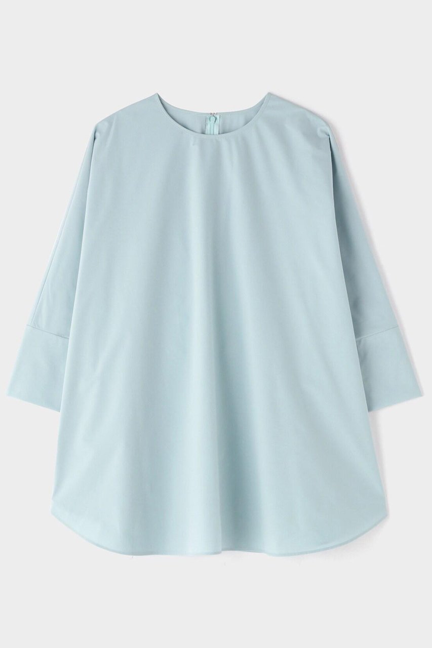 【ル フィル/LE PHIL】の《LE PHIL》サークルオーバーブラウス 人気、トレンドファッション・服の通販 founy(ファニー) 　ファッション　Fashion　レディースファッション　Fashion for Women　トップス・カットソー　Cut & Sew Tops　シャツ・ブラウス・オフィスカジュアル　Elegant Blouses & Button-Ups　おすすめ　Recommended / Our Picks　スタンダード　Standard, Basic　ストレッチ　Stretch, Stretchy Fabric　スリット　Slit, Slit Detail　スリーブ　Sleeve, Long Sleeve / Short Sleeve　フォルム　Silhouette, Form　ロング　Long, Long-Length　新作・新入荷　New Arrivals / New In　other-2|ID: prp329100004877944 ipo3291000000036388608