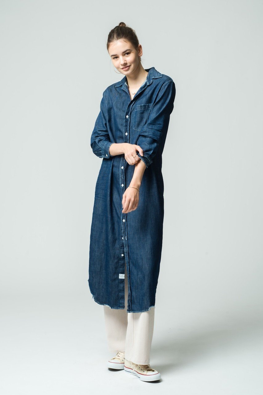 【フランク&アイリーン/Frank&Eileen】のRORY イタリアンフェイマスデニム ロングシャツ 人気、トレンドファッション・服の通販 founy(ファニー) ファッション Fashion レディースファッション Fashion for Women トップス・カットソー Cut & Sew Tops シャツ・ブラウス・オフィスカジュアル Elegant Blouses & Button-Ups スリーブ Sleeve, Long Sleeve / Short Sleeve ロング Long, Long-Length エレガント 上品 Elegant other-8|ID: prp329100004877947 ipo3291000000036388641