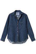 【フランク&アイリーン/Frank&Eileen】のEILEEN イタリアンフェイマスデニム シャツ 人気、トレンドファッション・服の通販 founy(ファニー) ファッション Fashion レディースファッション Fashion for Women トップス・カットソー Cut & Sew Tops シャツ・ブラウス・オフィスカジュアル Elegant Blouses & Button-Ups スリーブ Sleeve, Long Sleeve / Short Sleeve デニム Denim, Jeans Material トレンド Trend, Trending Now リラックス Relax, Relaxed Fit ロング Long, Long-Length 定番 Standard, Basic Item thumbnail ロー インディゴ|ID: prp329100004877948 ipo3291000000036388645