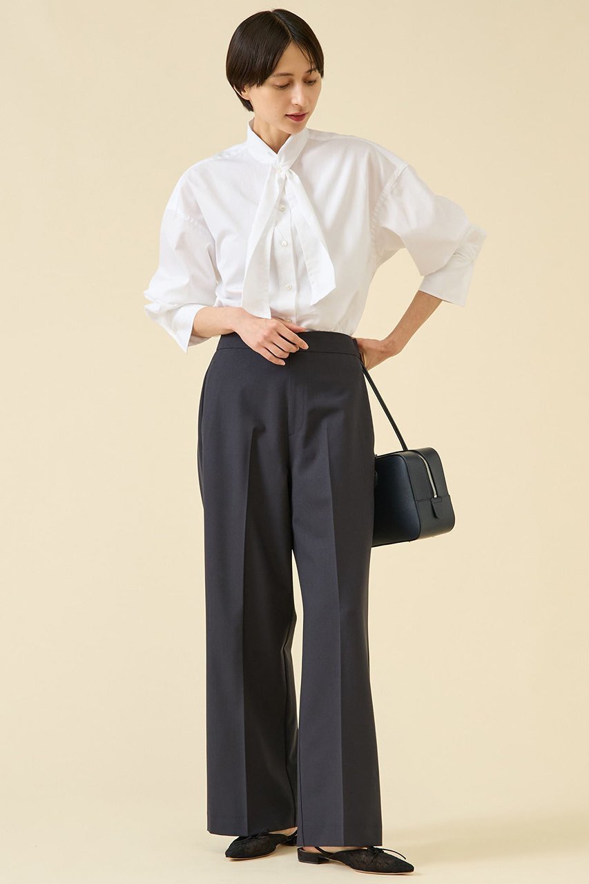 【マルティニーク/martinique】のESSENTIAL ボウタイブラウス 人気、トレンドファッション・服の通販 founy(ファニー) 　ファッション　Fashion　レディースファッション　Fashion for Women　トップス・カットソー　Cut & Sew Tops　シャツ・ブラウス・オフィスカジュアル　Elegant Blouses & Button-Ups　おすすめ　Recommended / Our Picks　ジャケット　Jacket, Outerwear　スリーブ　Sleeve, Long Sleeve / Short Sleeve　ロング　Long, Long-Length　冬　Winter / This Winter　秋　Autumn　other-5|ID: prp329100004877956 ipo3291000000036388729