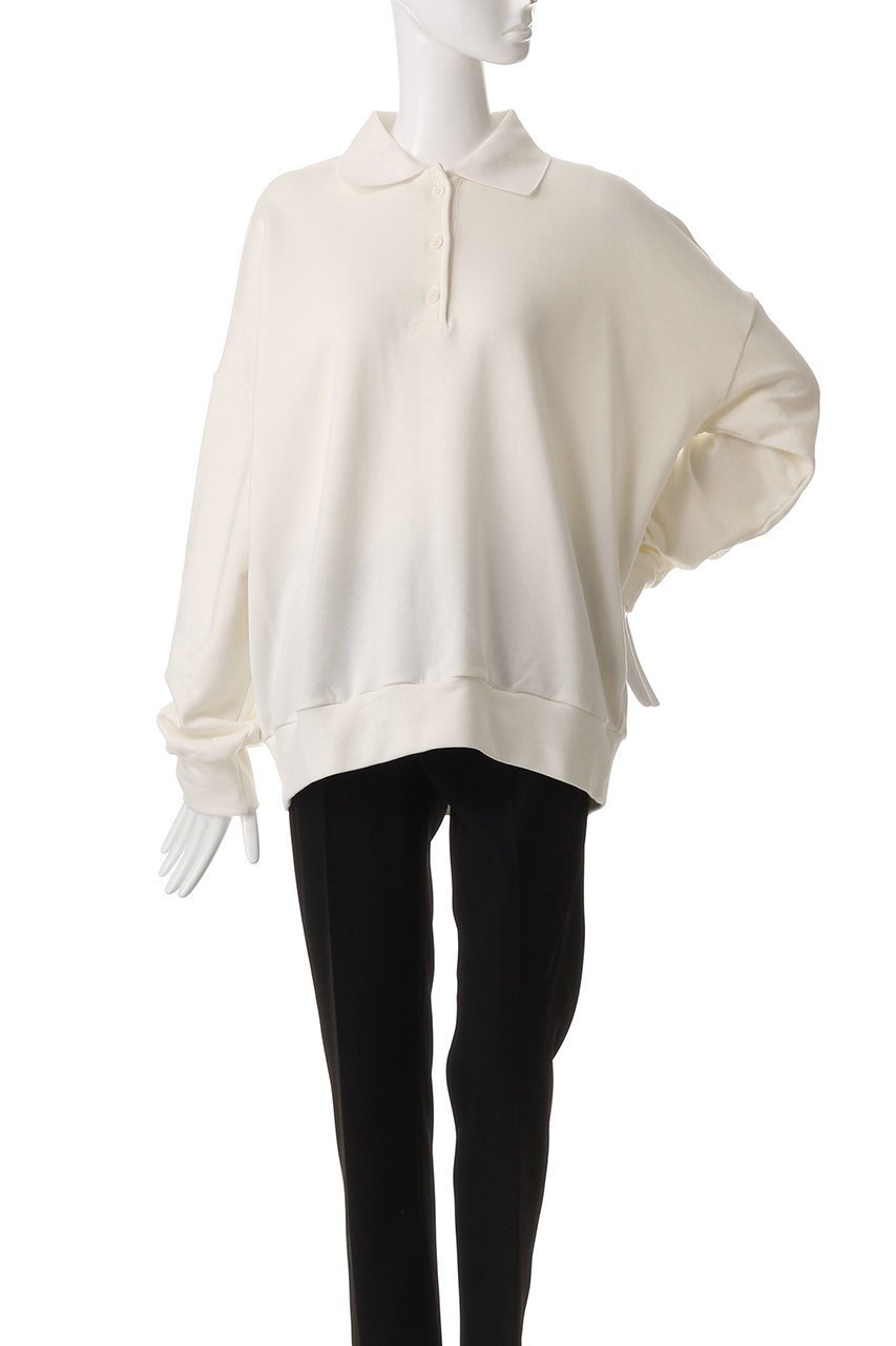 【ザ ロウ/THE ROW】のCORZAS TOP 人気、トレンドファッション・服の通販 founy(ファニー) 　ファッション　Fashion　レディースファッション　Fashion for Women　トップス・カットソー　Cut & Sew Tops　シャツ・ブラウス・オフィスカジュアル　Elegant Blouses & Button-Ups　ポロシャツ・きれいめカジュアル　Smart-Casual Polo Tops　おすすめ　Recommended / Our Picks　ショルダー　Shoulder, Shoulder Strap　ドロップ　Drop Shoulder, Dropped Style　ポロシャツ　Polo Shirt, Collared Tee　再入荷　Restock / Back in Stock　長袖　Long Sleeve, Full Sleeve　other-2|ID: prp329100004877958 ipo3291000000036388749