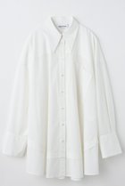 【ナゴンスタンス/nagonstans】のcircle shirt シャツ 人気、トレンドファッション・服の通販 founy(ファニー) ファッション Fashion レディースファッション Fashion for Women トップス・カットソー Cut & Sew Tops シャツ・ブラウス・オフィスカジュアル Elegant Blouses & Button-Ups なめらか Smooth, Silky Texture カフス Cuff Design スリーブ Sleeve, Long Sleeve / Short Sleeve ブロード Broadcloth, Fine Cotton ポケット Pocket, Pocket Detail ロング Long, Long-Length thumbnail Salt|ID: prp329100004877964 ipo3291000000036388792