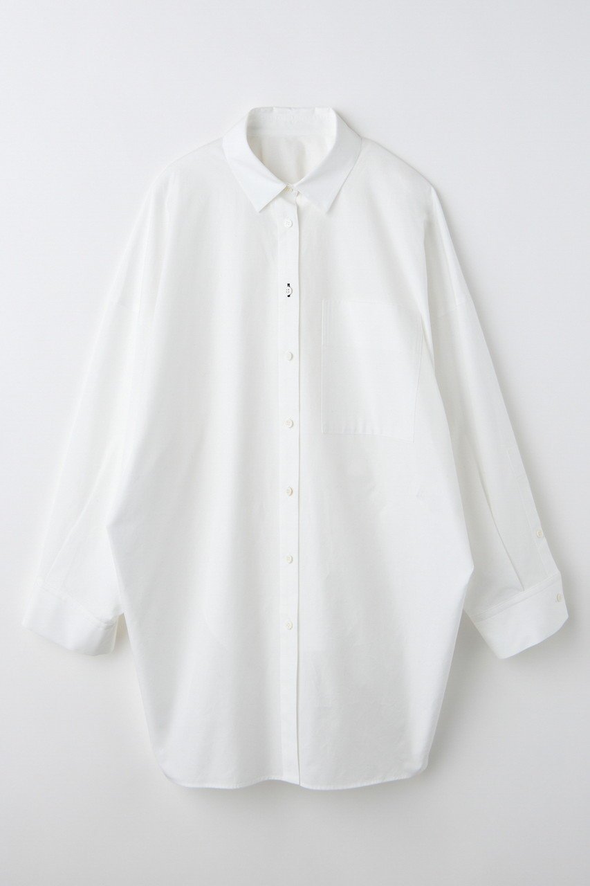 【エンフォルド/ENFOLD】のNAPE SHIRT シャツ インテリア・キッズ・メンズ・レディースファッション・服の通販 founy(ファニー) ファッション Fashion レディースファッション Fashion for Women トップス・カットソー Cut & Sew Tops シャツ・ブラウス・オフィスカジュアル Elegant Blouses & Button-Ups おすすめ Recommended / Our Picks スリーブ Sleeve, Long Sleeve / Short Sleeve タイプライター Typewriter Fabric, Crisp Cotton ドレープ Drape, Draping Fabric ハイネック High Neck, Mock Neck パターン Pattern, Design Print ロング Long, Long-Length 冬 Winter / This Winter ホワイト|ID: prp329100004877967 ipo3291000000036388809