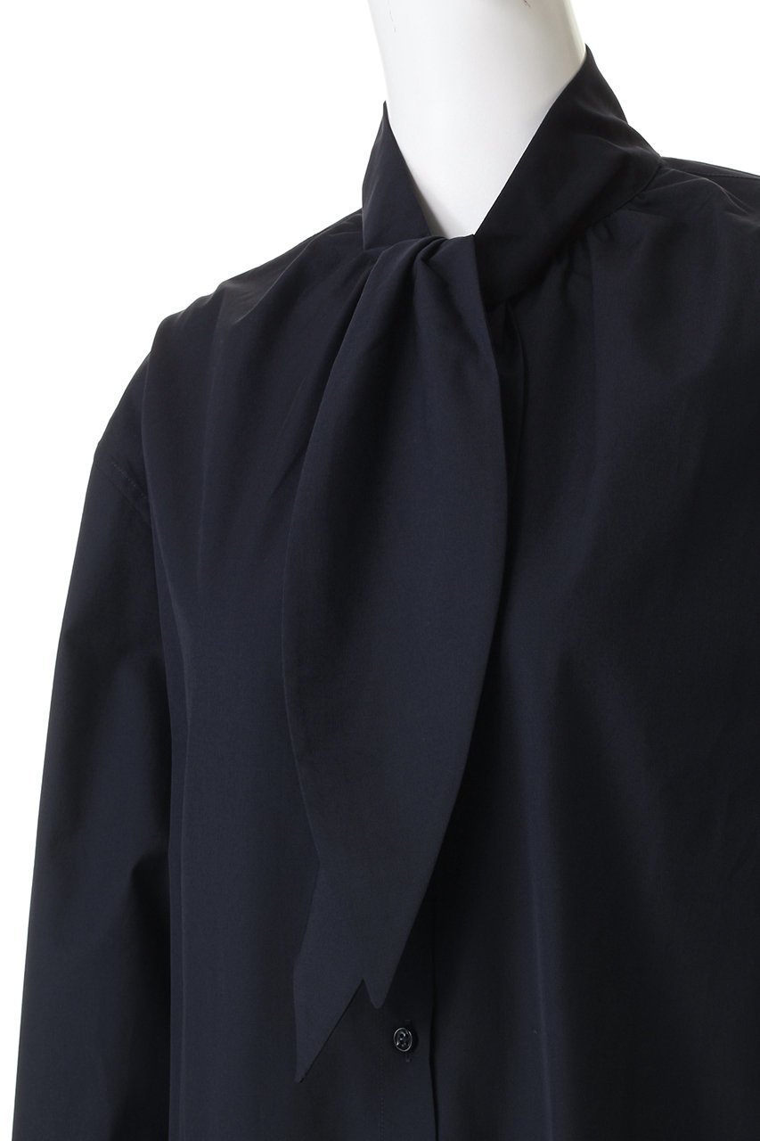 【マルティニーク/martinique】の【別注】【BOURRIENNE】MERVEILLEUSEコットンタイブラウス 人気、トレンドファッション・服の通販 founy(ファニー) 　ファッション　Fashion　レディースファッション　Fashion for Women　トップス・カットソー　Cut & Sew Tops　シャツ・ブラウス・オフィスカジュアル　Elegant Blouses & Button-Ups　スペシャル　Special, Limited Edition　スリーブ　Sleeve, Long Sleeve / Short Sleeve　フランス　France, French　ロング　Long, Long-Length　エレガント 上品　Elegant　再入荷　Restock / Back in Stock　別注　Limited Edition, Custom Order　other-5|ID: prp329100004877973 ipo3291000000036388874