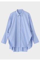 【ル フィル/LE PHIL】のオーバーサイズロングカフスシャツ2 人気、トレンドファッション・服の通販 founy(ファニー) ファッション Fashion レディースファッション Fashion for Women トップス・カットソー Cut & Sew Tops シャツ・ブラウス・オフィスカジュアル Elegant Blouses & Button-Ups カフス Cuff Design スタンダード Standard, Basic ストライプ Stripe, Striped Pattern スリーブ Sleeve, Long Sleeve / Short Sleeve ロング Long, Long-Length 再入荷 Restock / Back in Stock thumbnail ブルー|ID: prp329100004877974 ipo3291000000036388878