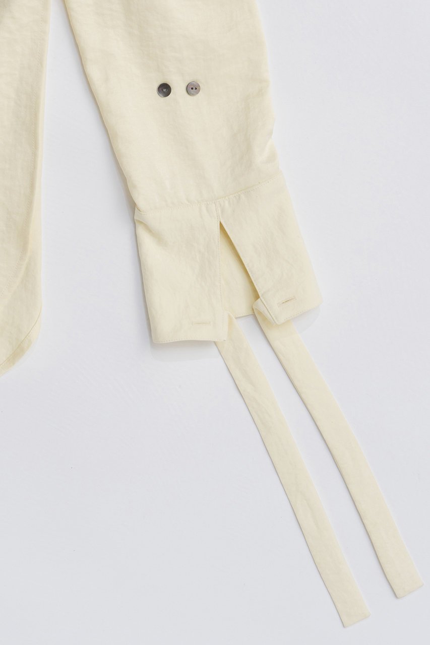 【メゾンスペシャル/MAISON SPECIAL】の2way Satin Oversized Shirt/2WAYサテンオーバーシャツ 人気、トレンドファッション・服の通販 founy(ファニー) 　ファッション　Fashion　レディースファッション　Fashion for Women　トップス・カットソー　Cut & Sew Tops　シャツ・ブラウス・オフィスカジュアル　Elegant Blouses & Button-Ups　なめらか　Smooth, Silky Texture　カフス　Cuff Design　サテン　Satin, Glossy Fabric　シンプル　Simple, Minimal　スリット　Slit, Slit Detail　スリーブ　Sleeve, Long Sleeve / Short Sleeve　ピーチ　Peach, Soft Touch　リボン　Ribbon, Bow　ロング　Long, Long-Length　エレガント 上品　Elegant　other-8|ID: prp329100004877989 ipo3291000000036389064