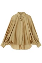 【アドーア/ADORE】のシルキーオーガンブラウス 人気、トレンドファッション・服の通販 founy(ファニー) ファッション Fashion レディースファッション Fashion for Women トップス・カットソー Cut & Sew Tops シャツ・ブラウス・オフィスカジュアル Elegant Blouses & Button-Ups オーガンジー Organza Fabric シアー Sheer, See-Through シルク Silk, 100% Silk スリーブ Sleeve, Long Sleeve / Short Sleeve モダン Modern, Contemporary ロング Long, Long-Length thumbnail ベージュ|ID: prp329100004877993 ipo3291000000036389097