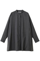 【ドメル/DOMELLE】のウール ボイル シャツ 人気、トレンドファッション・服の通販 founy(ファニー) ファッション Fashion レディースファッション Fashion for Women トップス・カットソー Cut & Sew Tops シャツ・ブラウス・オフィスカジュアル Elegant Blouses & Button-Ups おすすめ Recommended / Our Picks スリーブ Sleeve, Long Sleeve / Short Sleeve セットアップ Set-Up, Coordinated Outfit パッチ Patch, Appliqué ビッグ Big, Oversized ポケット Pocket, Pocket Detail ロング Long, Long-Length ワイド Wide, Wide Fit 秋 Autumn thumbnail グレー|ID: prp329100004878015 ipo3291000000036389281