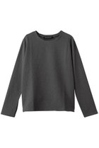 【ミズイロ インド/mizuiro ind】のジャカードクルーネックプルオーバー 人気、トレンドファッション・服の通販 founy(ファニー) ファッション Fashion レディースファッション Fashion for Women トップス・カットソー Cut & Sew Tops シャツ・ブラウス・オフィスカジュアル Elegant Blouses & Button-Ups カジュアルプルオーバー・ニットトップス Pullovers & Knit Tops / Casual Pullovers おすすめ Recommended / Our Picks カットソー Cut and Sewn Top シンプル Simple, Minimal ジャカード／ジャガード Jacquard, Woven Pattern ストレッチ Stretch, Stretchy Fabric スリーブ Sleeve, Long Sleeve / Short Sleeve セットアップ Set-Up, Coordinated Outfit ロング Long, Long-Length thumbnail gray|ID: prp329100004878022 ipo3291000000036389350