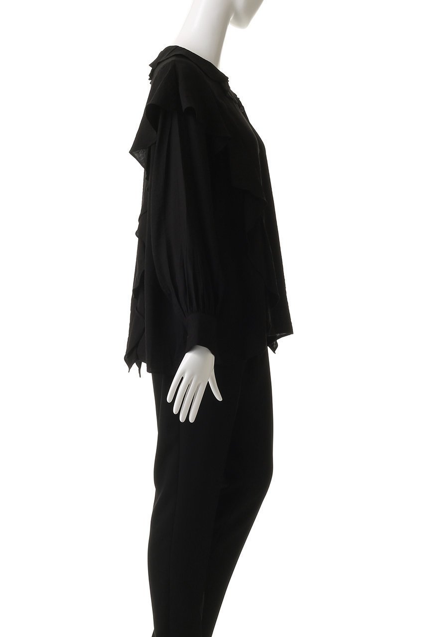 【マノフ/MANOF】のRAFFLE SHIRTS シャツ・ブラウス 人気、トレンドファッション・服の通販 founy(ファニー) ファッション Fashion レディースファッション Fashion for Women トップス・カットソー Cut & Sew Tops シャツ・ブラウス・オフィスカジュアル Elegant Blouses & Button-Ups スリーブ Sleeve, Long Sleeve / Short Sleeve デニム Denim, Jeans Material ドレープ Drape, Draping Fabric フレア Flare, Flared ロング Long, Long-Length エレガント 上品 Elegant other-3|ID: prp329100004878027 ipo3291000000036389405