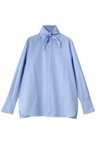 【オブリオ/AUBRIOT】のコットンブロードシャツ 人気、トレンドファッション・服の通販 founy(ファニー) ファッション Fashion レディースファッション Fashion for Women トップス・カットソー Cut & Sew Tops シャツ・ブラウス・オフィスカジュアル Elegant Blouses & Button-Ups クラシック Classic, Timeless Style スカーフ Scarf, Neckwear スリーブ Sleeve, Long Sleeve / Short Sleeve トライアングル Triangle, Triangular Shape フィット Fit, Slim Fit ブロード Broadcloth, Fine Cotton モダン Modern, Contemporary ロング Long, Long-Length thumbnail ブルー|ID: prp329100004878036 ipo3291000000036389512