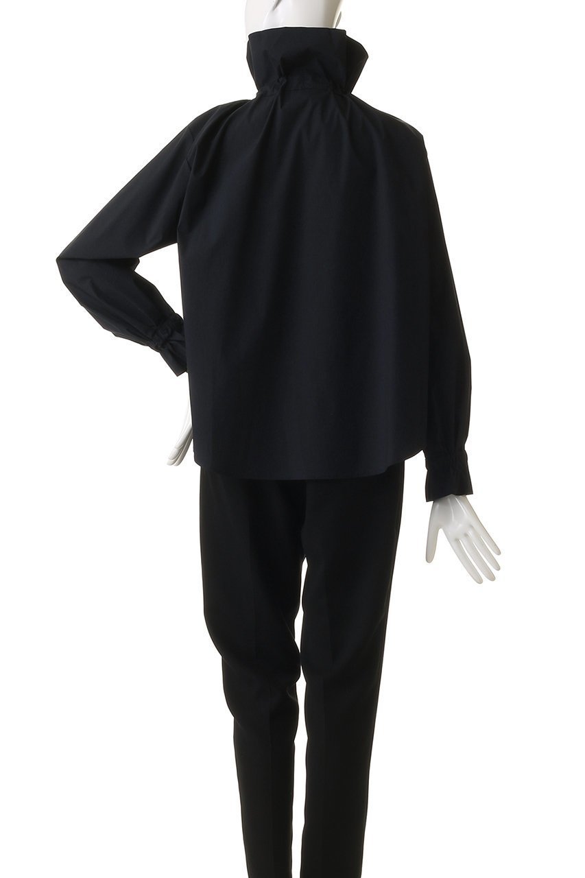 【デパリエ/DEPAREILLE】のタイプライターフリルブラウス 人気、トレンドファッション・服の通販 founy(ファニー) 　ファッション　Fashion　レディースファッション　Fashion for Women　トップス・カットソー　Cut & Sew Tops　シャツ・ブラウス・オフィスカジュアル　Elegant Blouses & Button-Ups　スリーブ　Sleeve, Long Sleeve / Short Sleeve　タイプライター　Typewriter Fabric, Crisp Cotton　フィット　Fit, Slim Fit　フリル　Frill, Ruffle　ロング　Long, Long-Length　other-4|ID: prp329100004878043 ipo3291000000036389603