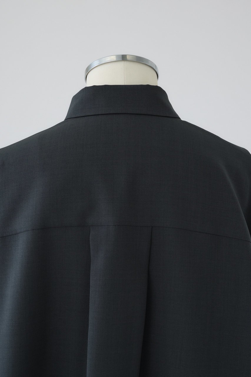 【リムアーク/RIM.ARK】のRound cuff blouse/ブラウス 人気、トレンドファッション・服の通販 founy(ファニー) 　ファッション　Fashion　レディースファッション　Fashion for Women　トップス・カットソー　Cut & Sew Tops　シャツ・ブラウス・オフィスカジュアル　Elegant Blouses & Button-Ups　とろみ　Fluid, Flowy Fabric　カフス　Cuff Design　シンプル　Simple, Minimal　スリーブ　Sleeve, Long Sleeve / Short Sleeve　ベーシック　Basic, Essential　ラウンド　Round, Round Neck　ロング　Long, Long-Length　other-6|ID: prp329100004878053 ipo3291000000036389686