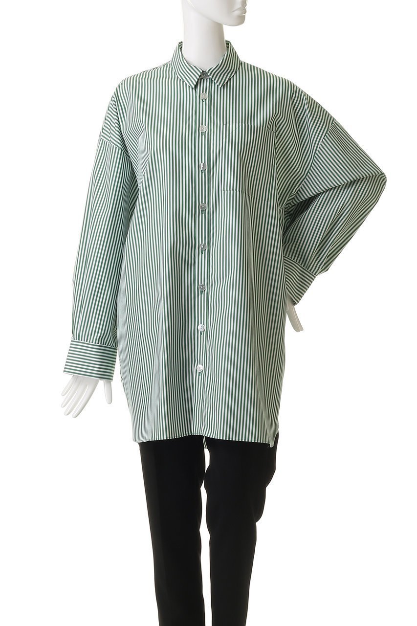 【エンフォルド/ENFOLD】のTUCK BIG SHIRT/シャツ 人気、トレンドファッション・服の通販 founy(ファニー) 　ファッション　Fashion　レディースファッション　Fashion for Women　トップス・カットソー　Cut & Sew Tops　シャツ・ブラウス・オフィスカジュアル　Elegant Blouses & Button-Ups　おすすめ　Recommended / Our Picks　アシンメトリー　Asymmetrical Style　ショート　Short, Short Length　スリーブ　Sleeve, Long Sleeve / Short Sleeve　ランダム　Random, Irregular　ロング　Long, Long-Length　other-2|ID: prp329100004878064 ipo3291000000036389773