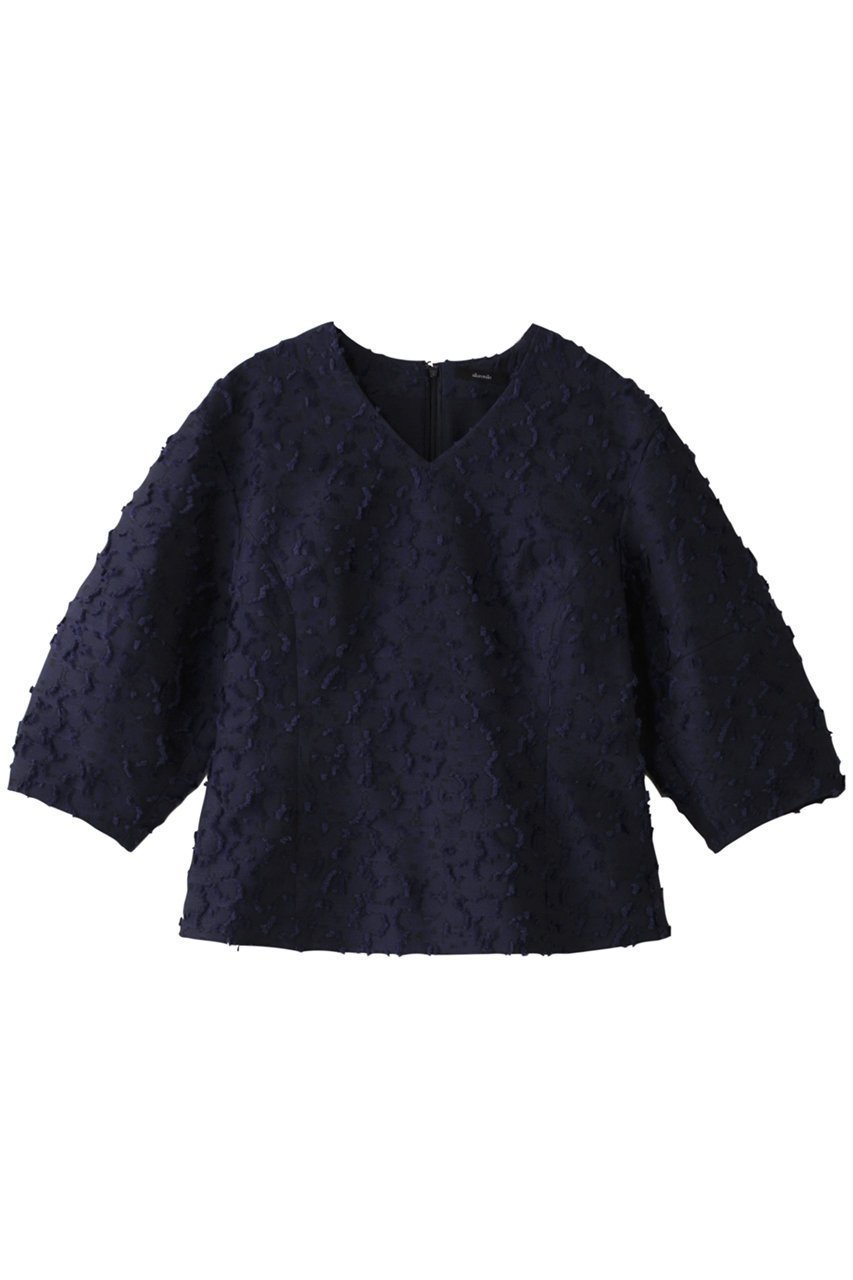 【アルアバイル/allureville】のジャガードランタンスリーブブラウス 人気、トレンドファッション・服の通販 founy(ファニー) 　ファッション　Fashion　レディースファッション　Fashion for Women　トップス・カットソー　Cut & Sew Tops　シャツ・ブラウス・オフィスカジュアル　Elegant Blouses & Button-Ups　オケージョン　Occasion Wear　シェイプ　Shape, Slim Fit　ジャカード／ジャガード　Jacquard, Woven Pattern　スリーブ　Sleeve, Long Sleeve / Short Sleeve　セットアップ　Set-Up, Coordinated Outfit　セレモニー　Ceremony　パーティ　Party, Party Style　ロング　Long, Long-Length　 other-1|ID: prp329100004878066 ipo3291000000036389783