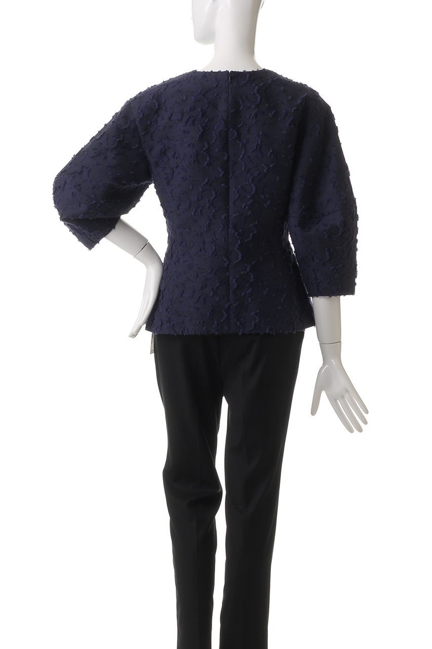 【アルアバイル/allureville】のジャガードランタンスリーブブラウス 人気、トレンドファッション・服の通販 founy(ファニー) 　ファッション　Fashion　レディースファッション　Fashion for Women　トップス・カットソー　Cut & Sew Tops　シャツ・ブラウス・オフィスカジュアル　Elegant Blouses & Button-Ups　オケージョン　Occasion Wear　シェイプ　Shape, Slim Fit　ジャカード／ジャガード　Jacquard, Woven Pattern　スリーブ　Sleeve, Long Sleeve / Short Sleeve　セットアップ　Set-Up, Coordinated Outfit　セレモニー　Ceremony　パーティ　Party, Party Style　ロング　Long, Long-Length　other-4|ID: prp329100004878066 ipo3291000000036389787