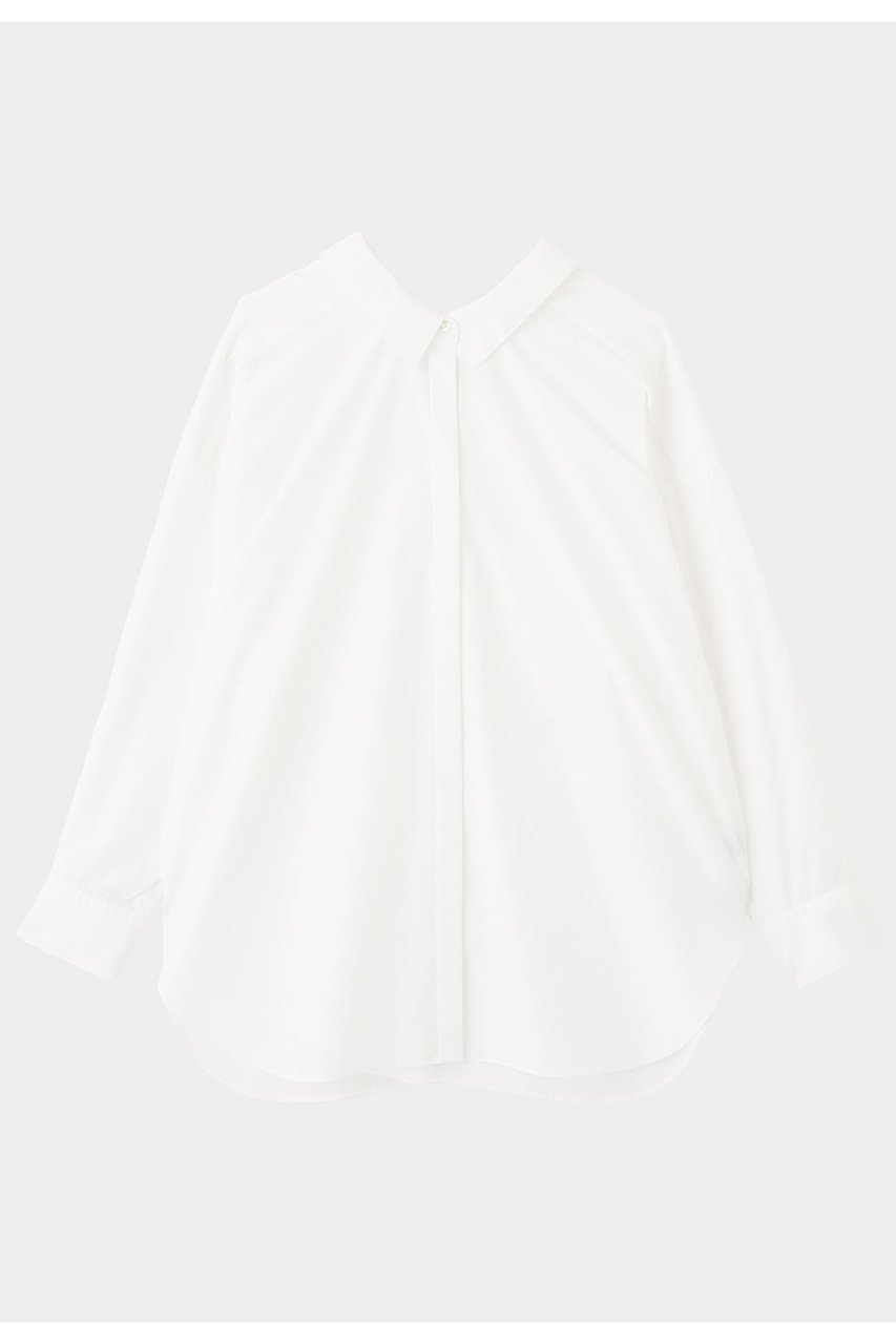 【ル フィル/LE PHIL】のラスターブロードバックスリットブラウス 人気、トレンドファッション・服の通販 founy(ファニー) 　ファッション　Fashion　レディースファッション　Fashion for Women　トップス・カットソー　Cut & Sew Tops　シャツ・ブラウス・オフィスカジュアル　Elegant Blouses & Button-Ups　バッグ　Bags　おすすめ　Recommended / Our Picks　インナー　Innerwear　クラシック　Classic, Timeless Style　ショルダー　Shoulder, Shoulder Strap　シンプル　Simple, Minimal　スリット　Slit, Slit Detail　スリーブ　Sleeve, Long Sleeve / Short Sleeve　ドロップ　Drop Shoulder, Dropped Style　ビッグ　Big, Oversized　ベーシック　Basic, Essential　リラックス　Relax, Relaxed Fit　ロング　Long, Long-Length　エレガント 上品　Elegant　別注　Limited Edition, Custom Order　 other-1|ID: prp329100004878074 ipo3291000000036389869