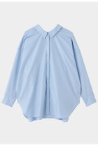 【ル フィル/LE PHIL】のラスターブロードバックスリットブラウス ブルー|ID: prp329100004878074 ipo3291000000036389871