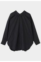 【ル フィル/LE PHIL】のラスターブロードバックスリットブラウス ブラック|ID: prp329100004878074 ipo3291000000036389872