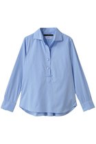 【マルティニーク/martinique】のブラウス 人気、トレンドファッション・服の通販 founy(ファニー) ファッション Fashion レディースファッション Fashion for Women トップス・カットソー Cut & Sew Tops シャツ・ブラウス・オフィスカジュアル Elegant Blouses & Button-Ups イタリア Italy スリーブ Sleeve, Long Sleeve / Short Sleeve パール Pearl, Pearl Accent ロング Long, Long-Length エレガント 上品 Elegant 定番 Standard, Basic Item thumbnail サックス|ID: prp329100004878076 ipo3291000000036389878