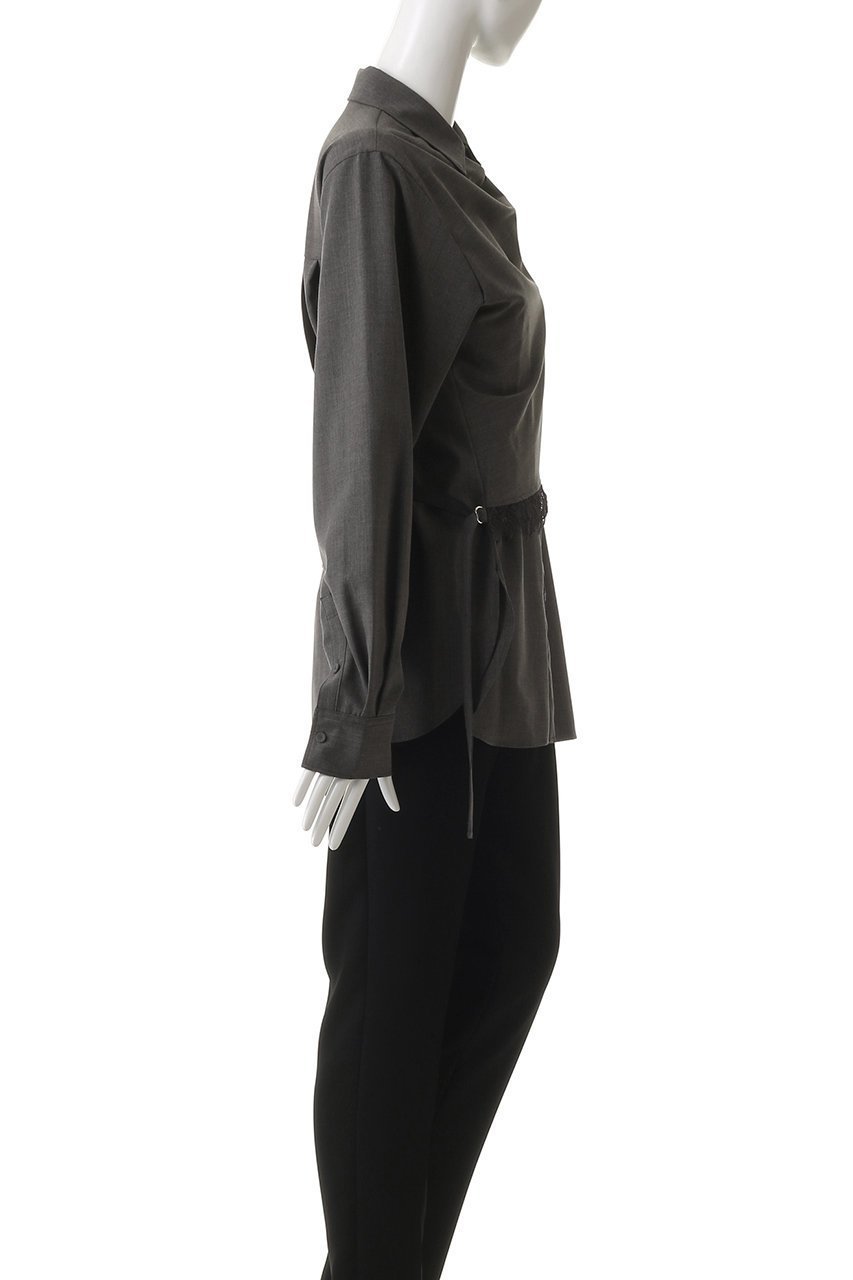 【プランク プロジェクト/PRANK PROJECT】のスカーフシャツ / Scarf Shirt 人気、トレンドファッション・服の通販 founy(ファニー) 　ファッション　Fashion　レディースファッション　Fashion for Women　トップス・カットソー　Cut & Sew Tops　シャツ・ブラウス・オフィスカジュアル　Elegant Blouses & Button-Ups　ジャケット　Jacket, Outerwear　スカーフ　Scarf, Neckwear　スリーブ　Sleeve, Long Sleeve / Short Sleeve　ドッキング　Docking, Mixed Material　ドレープ　Drape, Draping Fabric　ラップ　Wrap, Wrap Design　レース　Lace, Lace Fabric　ロング　Long, Long-Length　other-3|ID: prp329100004878078 ipo3291000000036389899