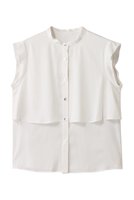 【アナイ/ANAYI】のバックサテンノースリーブブラウス 人気、トレンドファッション・服の通販 founy(ファニー) ファッション Fashion レディースファッション Fashion for Women トップス・カットソー Cut & Sew Tops キャミソール&ノースリーブ Camisoles & Sleeveless Tops シャツ・ブラウス・オフィスカジュアル Elegant Blouses & Button-Ups バッグ Bags サテン Satin, Glossy Fabric スタンド Stand Collar, Upright Stand ノースリーブ Sleeveless, No-Sleeve |ID:prp329100004878109