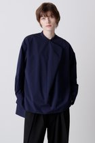 【ヒューエルミュージアム/hueLe Museum】の【hLM】タックネックブラウス 人気、トレンドファッション・服の通販 founy(ファニー) ファッション Fashion レディースファッション Fashion for Women トップス・カットソー Cut & Sew Tops シャツ・ブラウス・オフィスカジュアル Elegant Blouses & Button-Ups インナー Innerwear エレガント 上品 Elegant ジャケット Jacket, Outerwear ストレッチ Stretch, Stretchy Fabric スリーブ Sleeve, Long Sleeve / Short Sleeve ドレープ Drape, Draping Fabric フロント Front, Front Design ロング Long, Long-Length thumbnail ネイビー|ID: prp329100004878115 ipo3291000000036390267