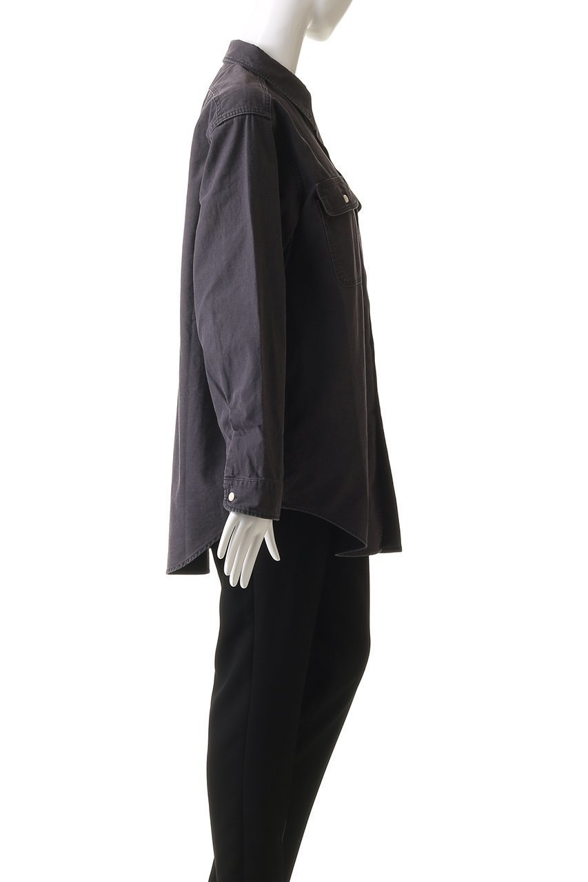 【マディソンブルー/MADISONBLUE】のHAMPTON SHIRT BACK SATIN ハンプトン バックサテンシャツ 人気、トレンドファッション・服の通販 founy(ファニー) 　ファッション　Fashion　レディースファッション　Fashion for Women　トップス・カットソー　Cut & Sew Tops　シャツ・ブラウス・オフィスカジュアル　Elegant Blouses & Button-Ups　バッグ　Bags　サテン　Satin, Glossy Fabric　スリーブ　Sleeve, Long Sleeve / Short Sleeve　ミリタリー　Military, Army Style　ロング　Long, Long-Length　ワーク　Workwear, Utility Style　other-3|ID: prp329100004878117 ipo3291000000036390286