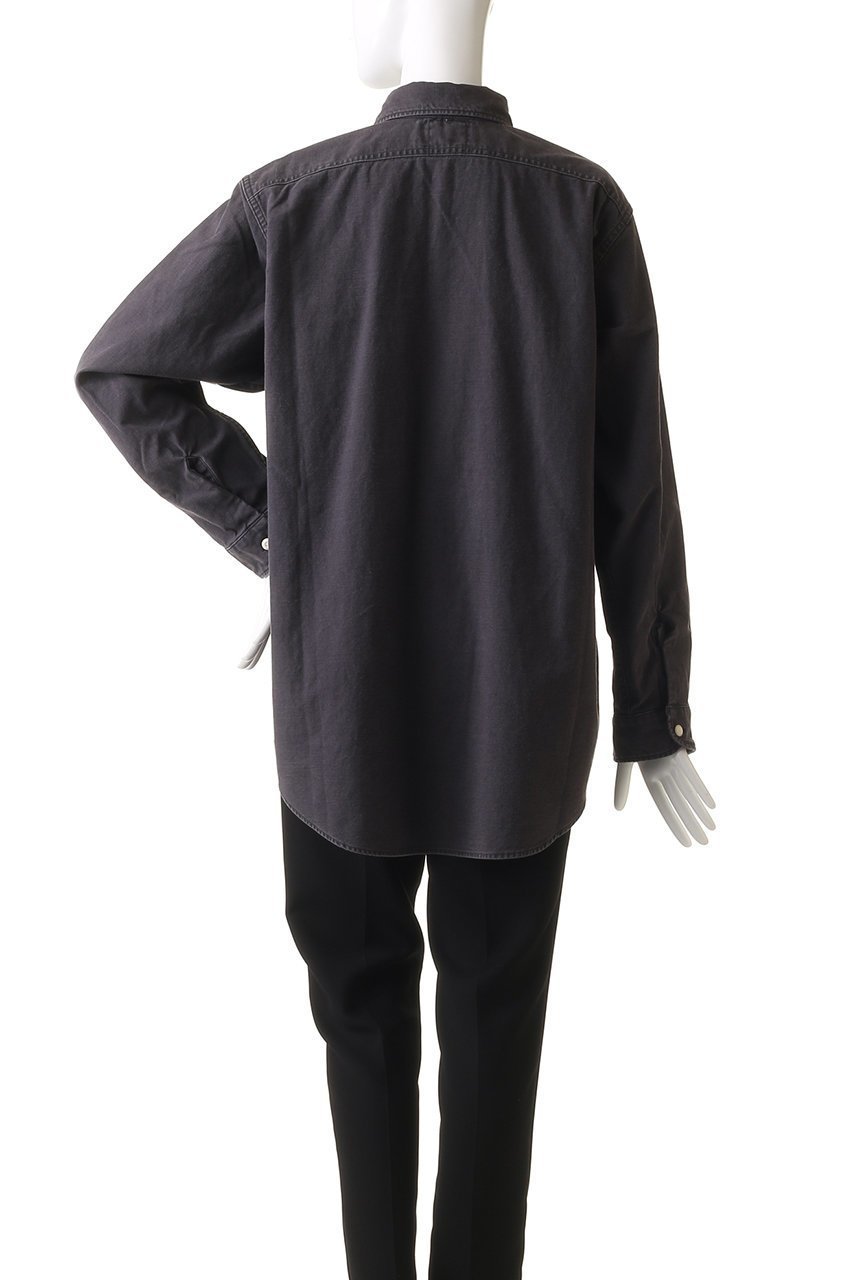 【マディソンブルー/MADISONBLUE】のHAMPTON SHIRT BACK SATIN ハンプトン バックサテンシャツ 人気、トレンドファッション・服の通販 founy(ファニー) 　ファッション　Fashion　レディースファッション　Fashion for Women　トップス・カットソー　Cut & Sew Tops　シャツ・ブラウス・オフィスカジュアル　Elegant Blouses & Button-Ups　バッグ　Bags　サテン　Satin, Glossy Fabric　スリーブ　Sleeve, Long Sleeve / Short Sleeve　ミリタリー　Military, Army Style　ロング　Long, Long-Length　ワーク　Workwear, Utility Style　other-4|ID: prp329100004878117 ipo3291000000036390287