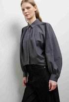 【ランバン オン ブルー/LANVIN en Bleu】のTHOMAS MASONボリュームシャツ 人気、トレンドファッション・服の通販 founy(ファニー) ファッション Fashion レディースファッション Fashion for Women トップス・カットソー Cut & Sew Tops シャツ・ブラウス・オフィスカジュアル Elegant Blouses & Button-Ups スリーブ Sleeve, Long Sleeve / Short Sleeve バランス Balance, Style Balance バルーン Balloon, Balloon Silhouette ファブリック Fabric, Textile フロント Front, Front Design ボトム Bottoms, Lower Wear マニッシュ Mannish, Boyish ロング Long, Long-Length エレガント 上品 Elegant thumbnail グレー|ID: prp329100004878120 ipo3291000000036390311