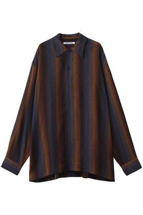 【セブン バイ セブン/SEVEN BY SEVEN / MEN】 【MEN】ルーズ シャツ人気、トレンドファッション・服の通販 founy(ファニー) ファッション Fashion メンズファッション Fashion for Men グラデーション Gradient, Ombre ストライプ Stripe, Striped Pattern スリーブ Sleeve, Long Sleeve / Short Sleeve ボトム Bottoms, Lower Wear ルーズ Loose, Oversized ロング Long, Long-Length エレガント 上品 Elegant |ID:prp329100004878127